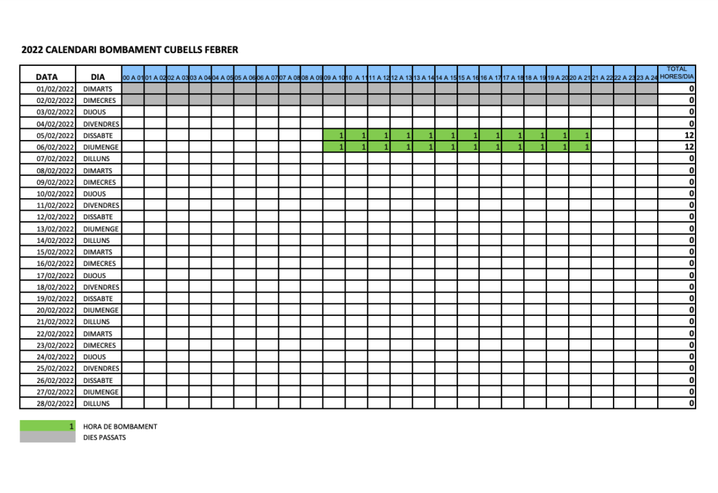 calendari cubells febrer